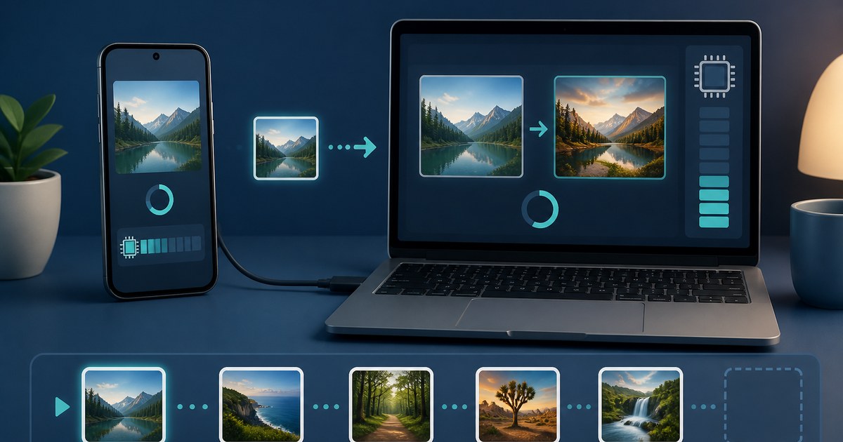 Sequential WebP to PNG conversion on a memory-constrained device